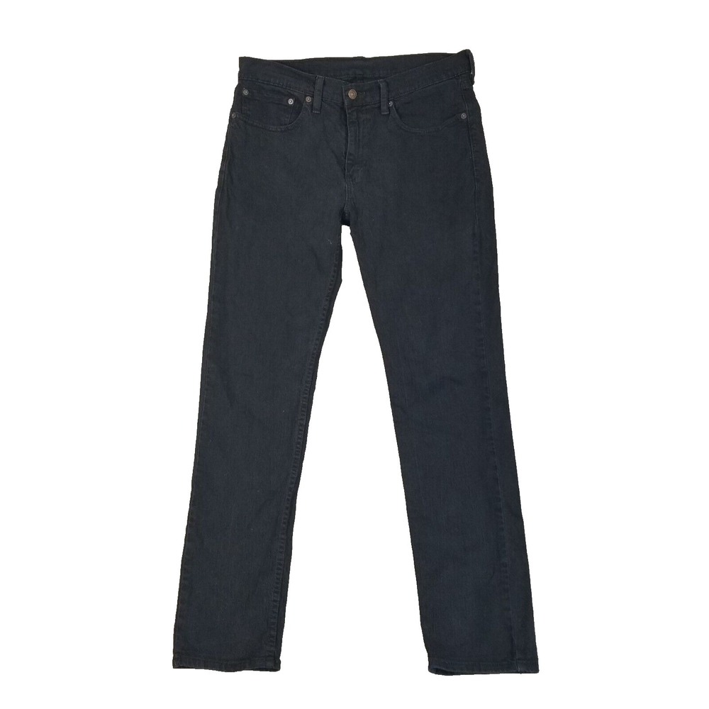 Levis 511‎ Mens Jeans 34x32 Slim Straight Blue Stretch Denim Retro Pants